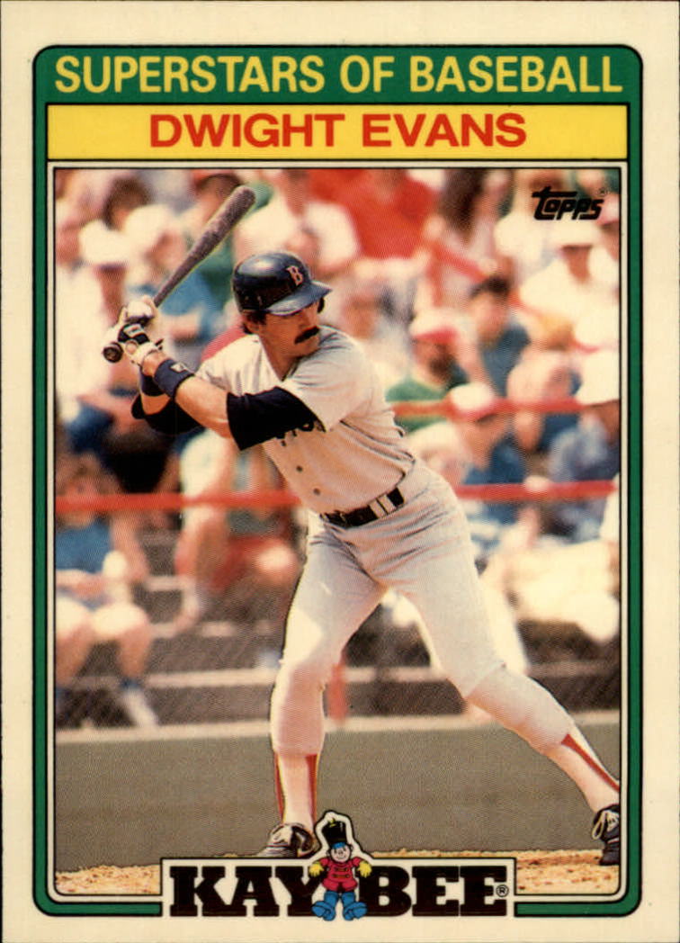 1988 Kay-Bee Baseball Cards    010      Dwight Evans